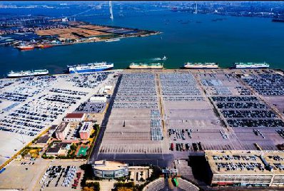 广州将建成中国最大的汽车物流枢纽岛