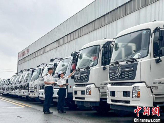 湖北随州专用汽车产品出口覆盖130个国家和地区