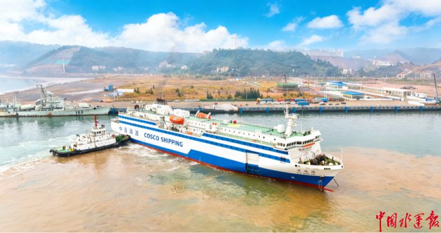 防城港—海口客滚运输航线实现天天开班